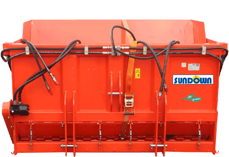 Sundown Compost Spreader | Model Shcs-15M & Shcs-18M | Working Width 59" To 71" | 30 To 50 Hp | For Tractor 1
