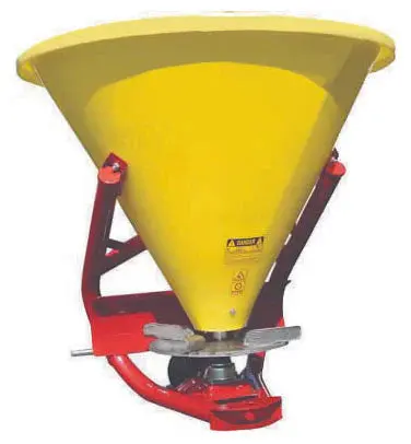 Sundown Conical Pl Fertilizer Spreaders With Poly Hopper | Model Pl-180, Pl-400 & Pl-500 | 35" To 43" Hopper Width | 20 To 50 Hp | For Tractors 1