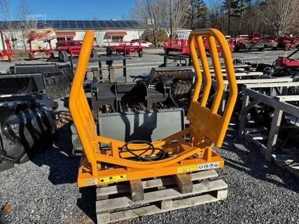 Sundown Heavy-Duty Bale Grabber | Model Chl-1, Chs-2 & Chk-2 | Width 47" | 5 To 25 Gpm | For Skid Steer & Loader 1