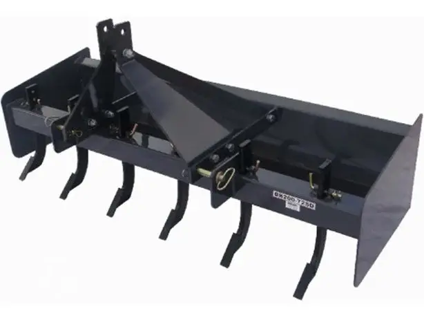 Sundown Medium Duty Box Blade | Model Bb300 Series | Width 60" To 96" | Shanks 5 To 8 | 60 Hp Max | For Tractor 1