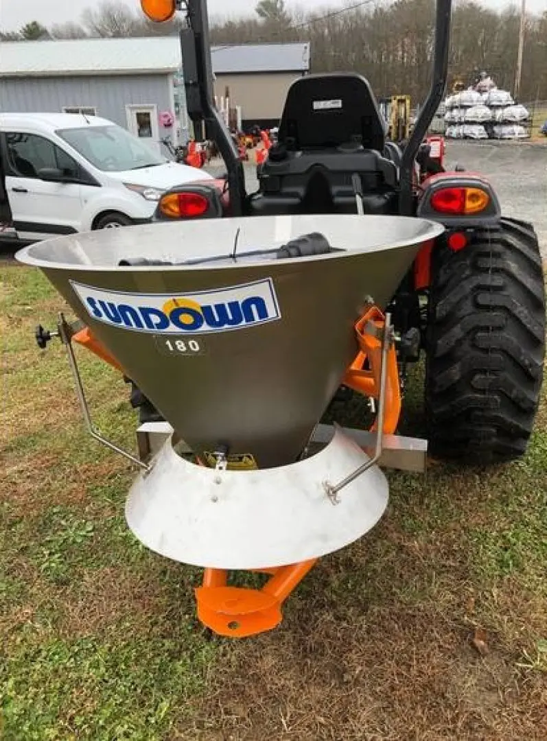 Sundown P-Pro Dry Sand & Salt Spreader | Models P-Pro-180 & P-Pro-300 | 36" To 552" Spread Width | 20+ Hp | For Tractor 1