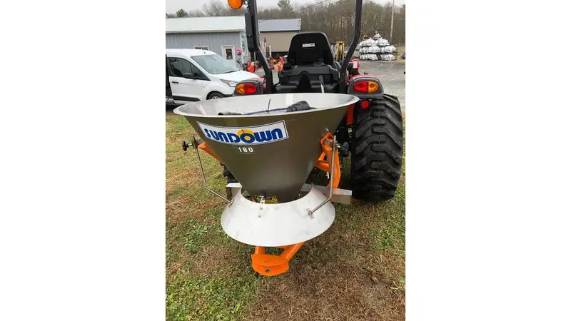 Sundown P-Pro Dry Sand & Salt Spreader | Models P-Pro-180 & P-Pro-300 | 36" To 552" Spread Width | 20+ Hp | For Tractor 2