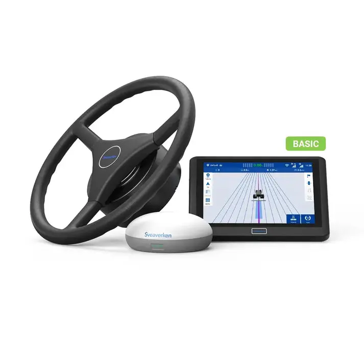 Sveaverken | F100 Auto-Steer System | Width 410Mm | Precision Farming Gps Guidance | ±2.5Cm Accuracy | 12 To 24V Electric Steering | Horsepower 100 To 400 Hp | For Tractor 1