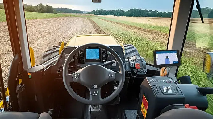 Sveaverken | F100h Steer Ready Auto Steer System | 10.1" Terminal | 9 To 36 V Power Supply | 0.1 To 26 Km/H Speed Range | Horsepower 150 To 500 Hp | For Hydraulic Controlled Tractors 1