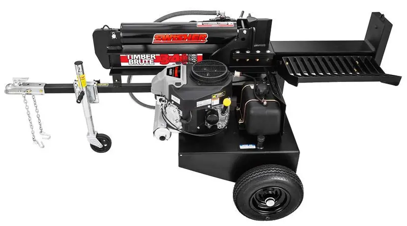 Swisher 34 Ton Timber Brute Log Splitter | Model Lsed14534 | 14.5 Hp Kawasaki Engine | 25″ Log Opening | Horizontal/Vertical Splitting | Road Towable 1