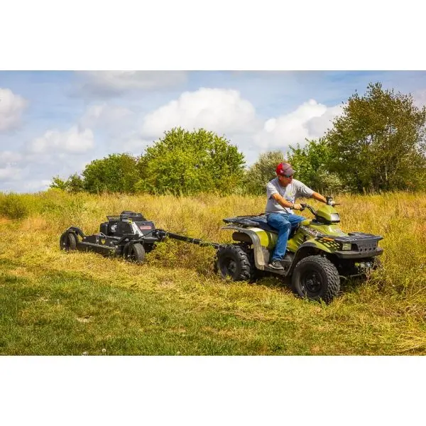 Swisher Brush King Rough Cut Mower | Model Rc14544cp4k | 44" Cutting Width | Kawasaki Engine 14.5 Hp | 15-20 Hp | For Atvs/Utvs 1