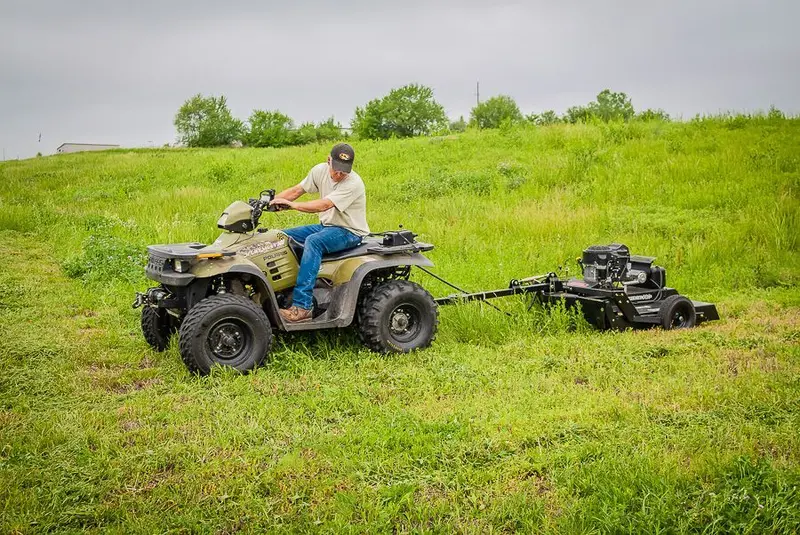 Swisher Classic Country Cut Rough Cut Mower | Model Rc14544cpka | 44" Cutting Width | Kawasaki Engine 14.5 Hp | 15-20 Hp | For Atvs/Utvs 1