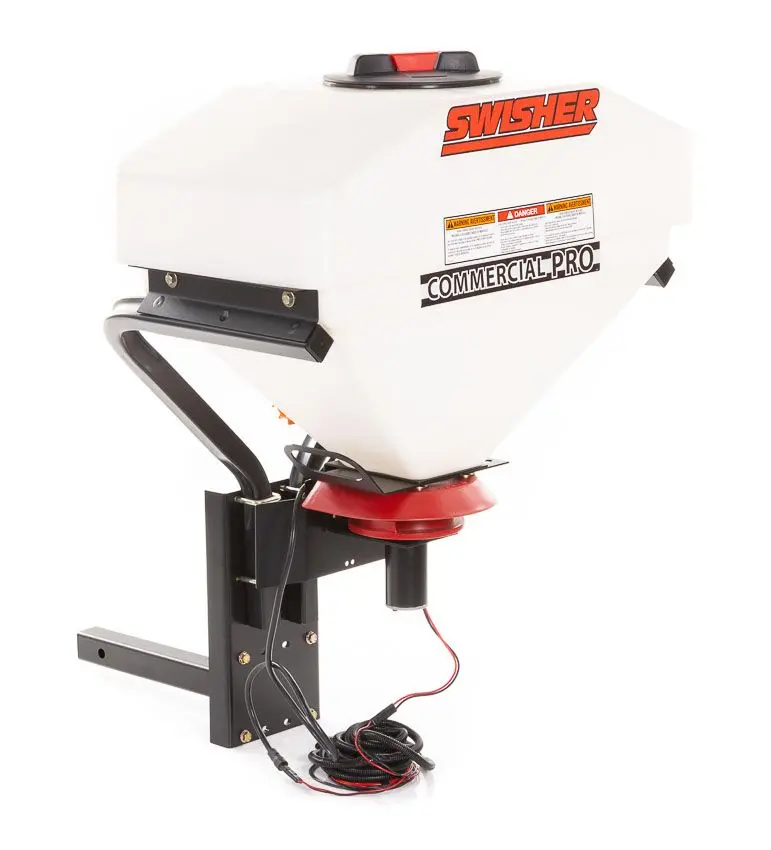 Swisher Commercial Pro Truck Spreader With Vibrator | 25-Gallon Hopper | Width 28" | 10-20 Hp | For Trucks & Utvs 1