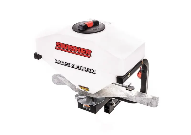 Swisher Commercial Truck Spreader | Spread Width 35' | Hopper Capacity 25-Gallon | 10-20 Hp | For Trucks 1