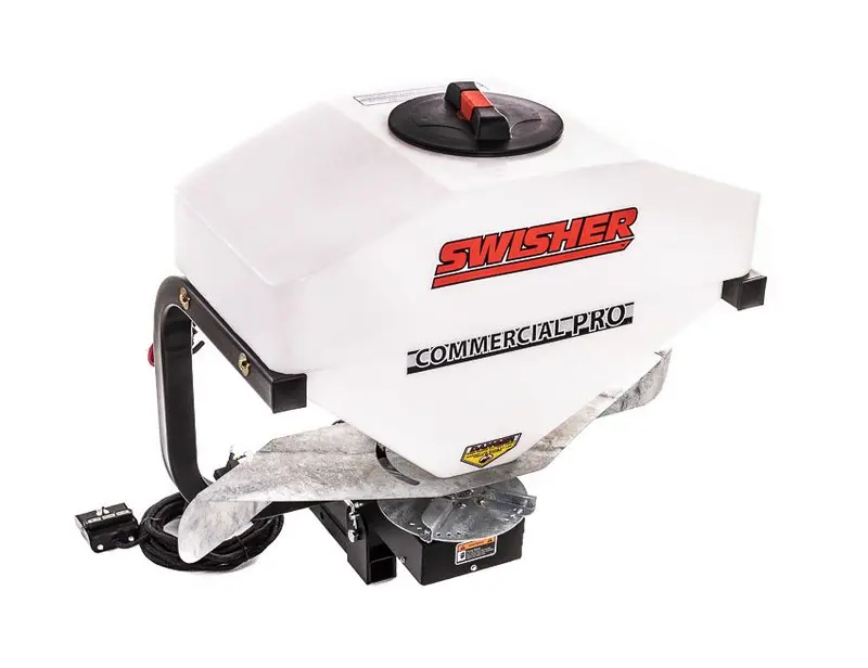 Swisher Commercial Truck Spreader | Spread Width 35' | Hopper Capacity 25-Gallon | 10-20 Hp | For Trucks 2