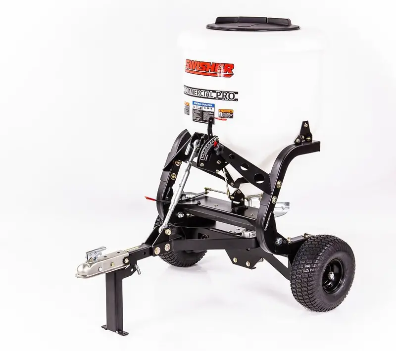 Swisher Hobby Farm Pro Tow-Behind Commercial Spreader | Capacity 52-Gallon | Spread Width 30' | 10-20 Hp | For Atvs/Utvs & Tractors 1