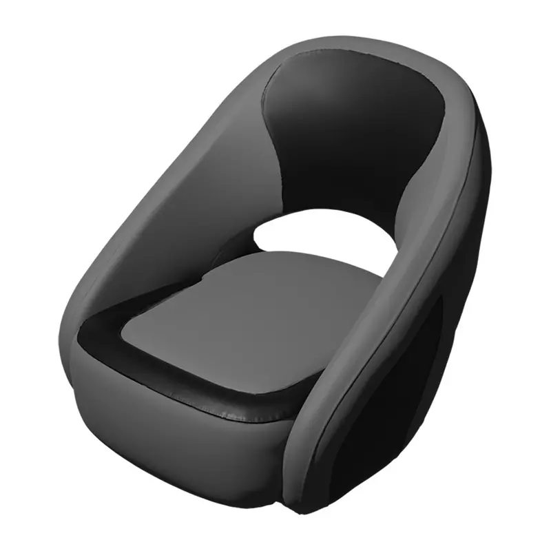 Taco Caladesi Smooth Bucket Seat - Grey/Black [Ba2-25Gry-Blk] 1