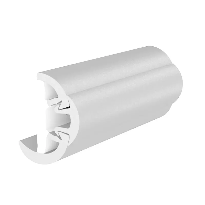 Taco Suproflex Rub Rail Kit W/Flex Vinyl Overlay Insert - 2"H X 1-1/4"W X 80'L - White W/White Insert [V11-9993Wwk80-2] 1