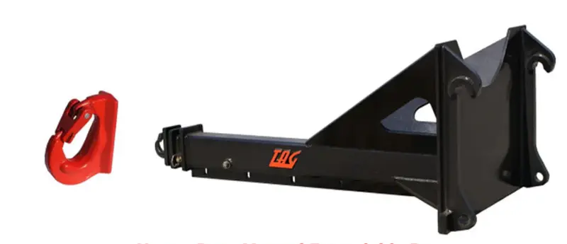 Tag Extendable Boom | Extended Length 12'-13'-6" | Machine Size 10-20 Tons | For Wheel Loaders 1