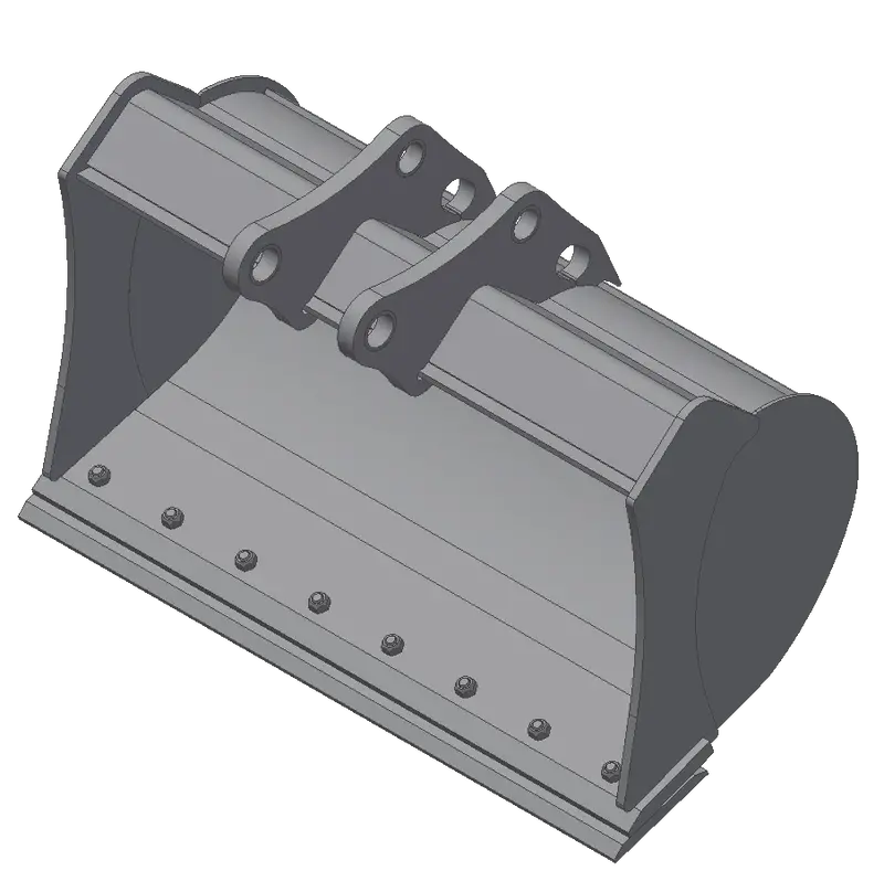 Tag Heavy Duty Ditch Buckets | Width 42"–60" | Capacity 13.5–21.6 Cubic Ft | Machine Size 7-12.5 Tons | For Backhoes 1