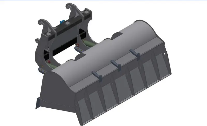 Tag High Tip Roll Out Bucket | Width 92"-144" | 1–18 Cu Yd Capacity | Machine Size 6 – 44 Tons | For Wheel Loaders 1