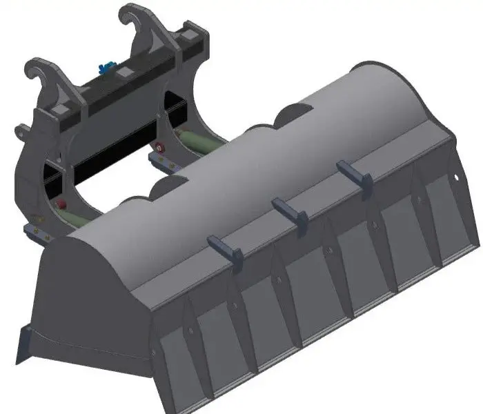 Tag High Tip Roll-Out Buckets | Capacity 1-18 Cubic Yd | Width 92"-144" | Machine Size 20 – 50 Tons | For Wheel Loaders 1