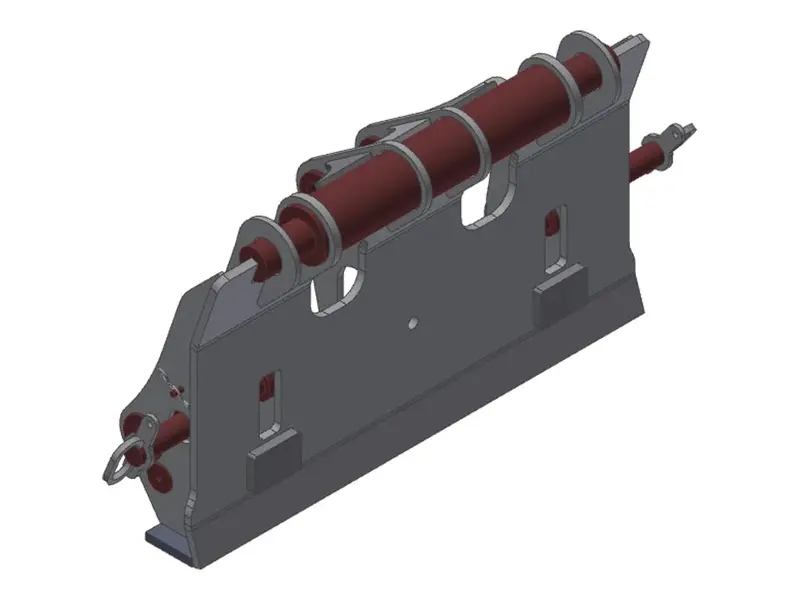 Tag Mechanical Coupler | Mc Series | 2-Pin Design | Machine Size 15-44 Tons | For Wheel Loaders 1