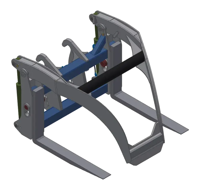 Tag Paddle Style Top Clamp Log & Lumber Forks Class 600 | Tine Lengths 60"–84" | Machine Size 25–32.5 Tons | For Wheel Loaders 1