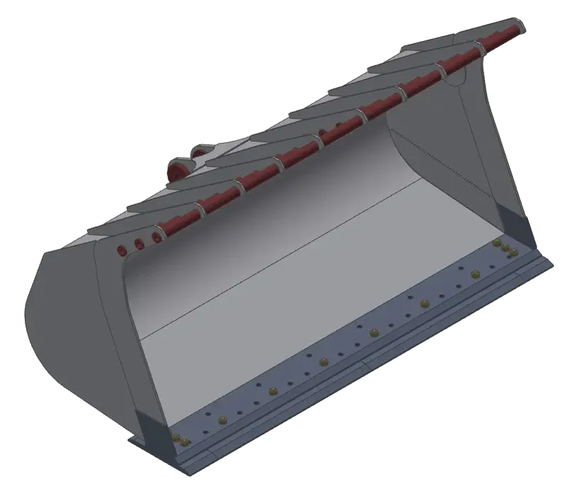 Tag Trash Recycling Buckets | Width 84"-144" | Capacity 4–10 Cubic Yard | Machine Size 15–40 Tons | For Wheel Loaders 1