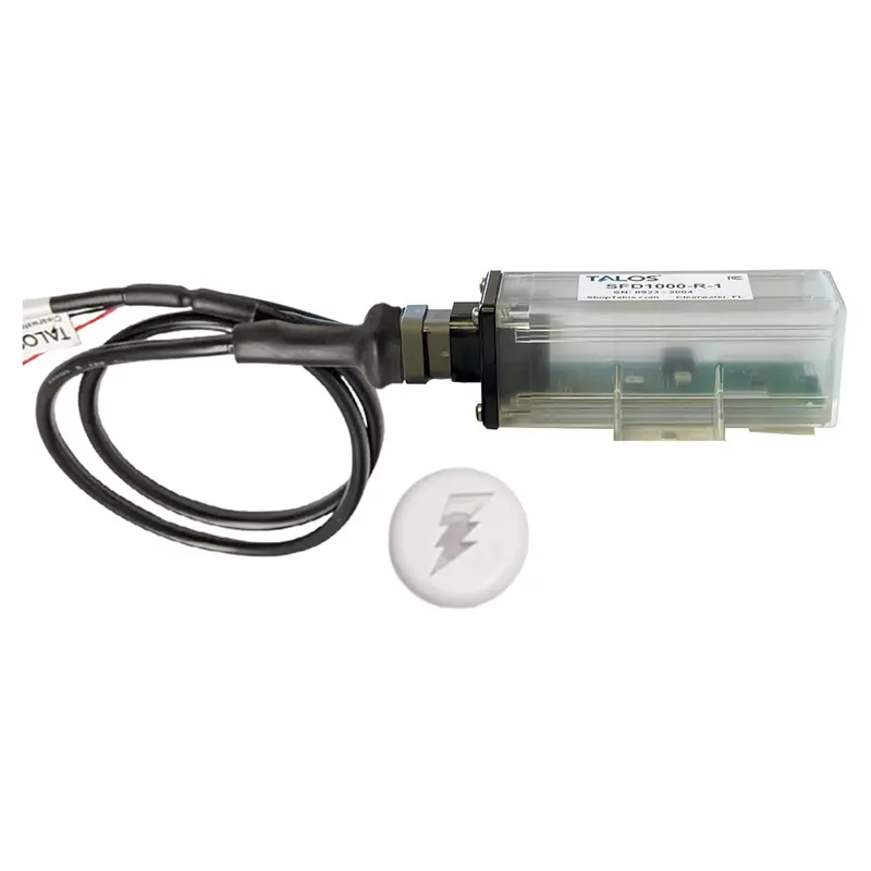 Talos Remote Housing Lightning Detection System W/3' Cable - White Round Indicator W/Translucent Housing [Sfd1000r-T1-Wo-Wh-3Ft] 1