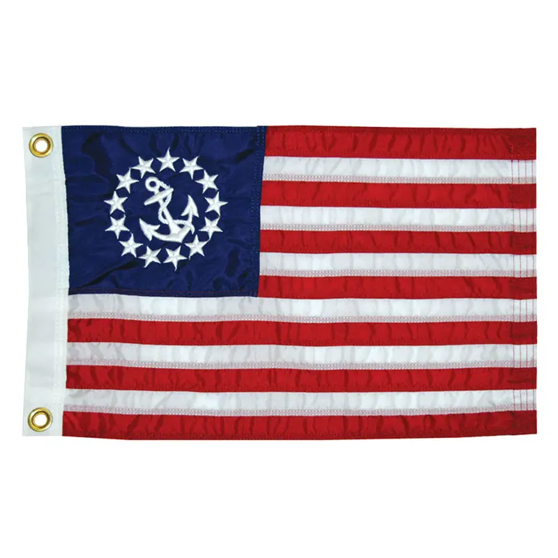 Taylor Made 12" X 18" Deluxe Sewn Us Yacht Ensign Flag [8118] 1