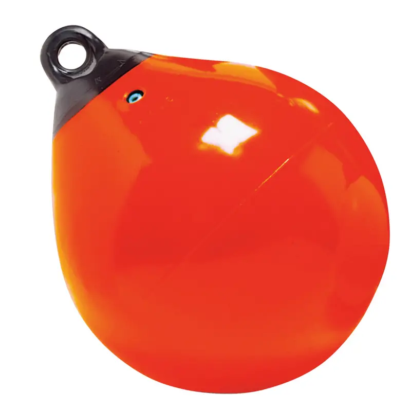Taylor Made 9" Tuff End Inflatable Vinyl Buoy - Orange [61140] 1