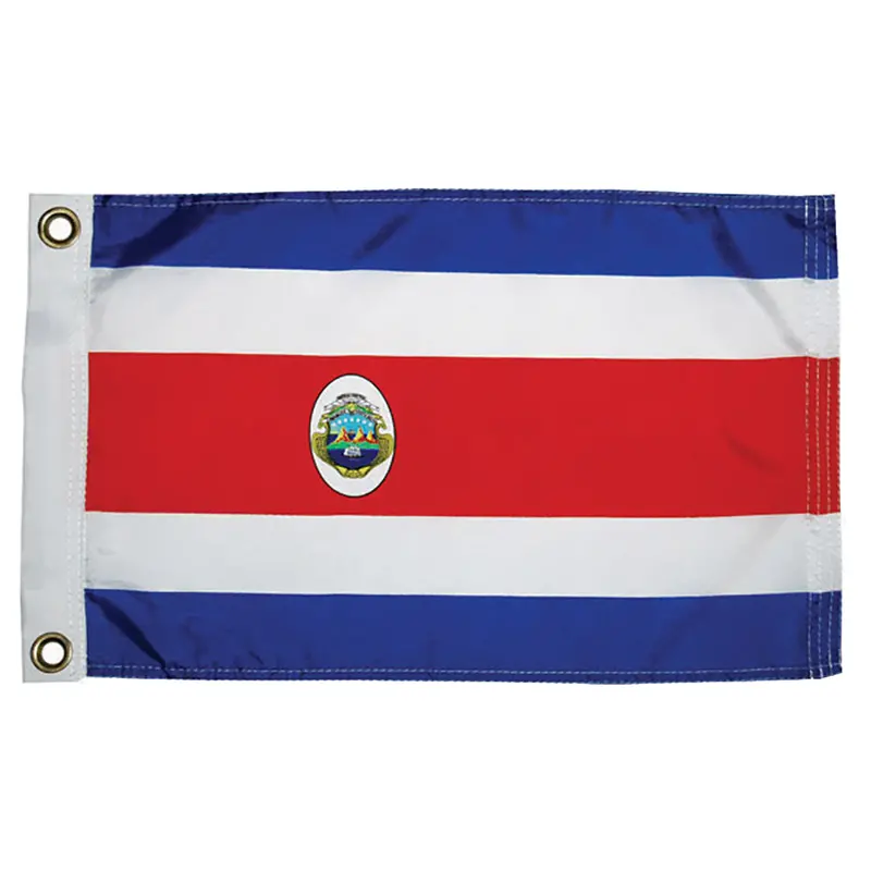 Taylor Made Costa Rican Nylon Flag 12" X 18" [93072] 1