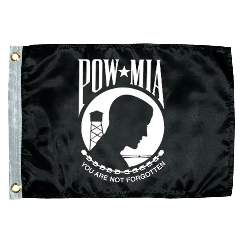 Taylor Made Pow Mia Flag 12" X 18" [5624] 1