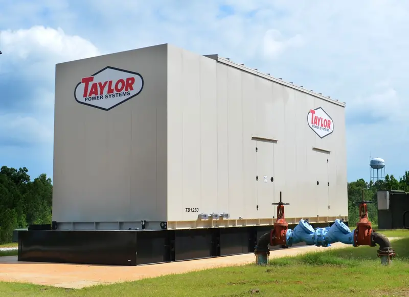 Taylor Power System Standby-Diesel Generators | Model Td-1250 | Horsepower 1814 Hp | Power Output 1250Kw (1563Kva) | Open & Enclosed Unit 1