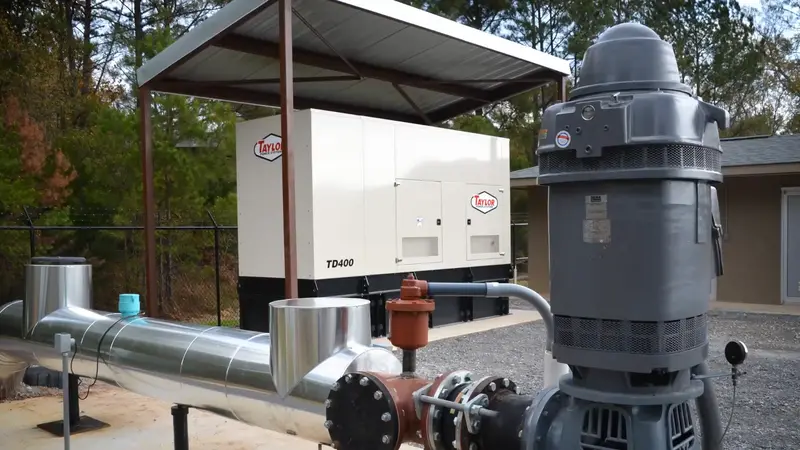 Taylor Power System Standby-Diesel Generators | Model Td-400 | Horsepower 583 Hp | Power Output 400Kw (500Kva) | Open & Enclosed Unit 1