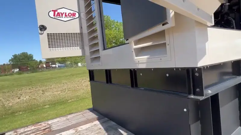 Taylor Power System Standby-Diesel Generators | Model Td-550 | Horsepower 800 Hp | Power Output 550Kw (688Kva) | Open & Enclosed Unit 7