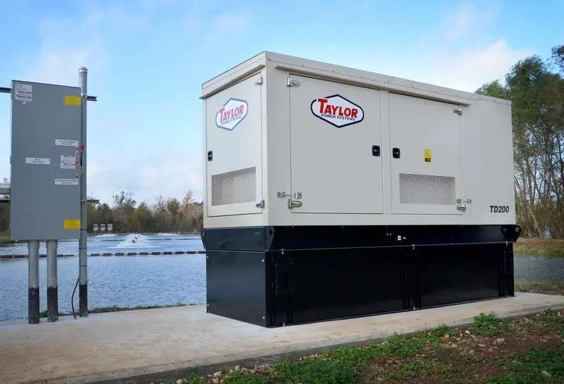 Taylor Power System Standby-Ng/Lp Generator | Model Tg-80 | Horsepower 124 Hp | Power Output 80Kw (100Kva) | Open & Enclosed Unit 1