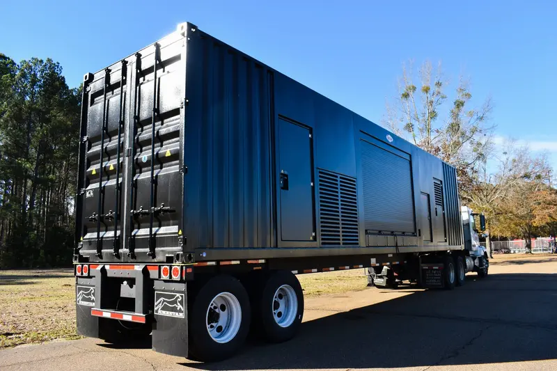 Taylor Power System Trailer Mounted Mobile Generator | Model Tm-1000 | Horsepower 836 Hp | Single & Dual Genset | Standby Power 500 & 1000Kw (625 & 1250Kva) 1