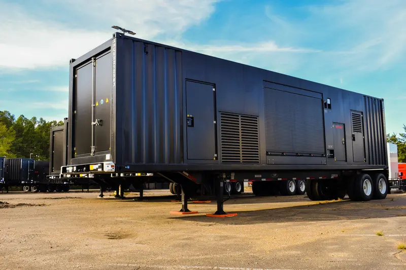 Taylor Power System Trailer Mounted Mobile Generator | Model Tm-1250 | Fuel Capacity 1109 Gallons | Standby Power 1100Kw 1