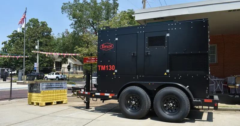Taylor Power System Trailer Mounted Mobile Generator | Model Tm-130 | Horsepower 169 Hp | Standby Power 130Kw 1