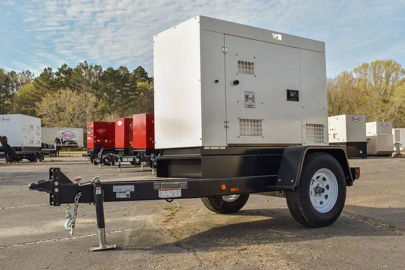 Taylor Power System Trailer Mounted Mobile Generator | Model Tm-30 | Diesel Engine | Standby Power 30Kw 1