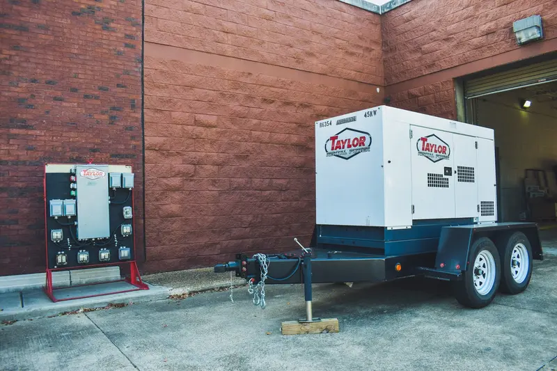 Taylor Power System Trailer Mounted Mobile Generator | Model Tm-45 | Horsepower 66 Hp | Standby Power 45Kw 1