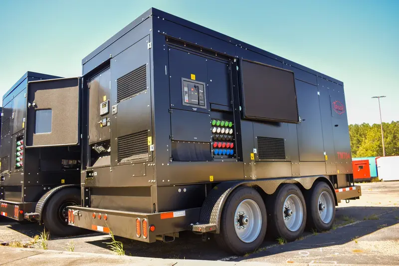 Taylor Power System Trailer Mounted Mobile Generator | Model Tm-704 | Horsepower 891 Hp | Standby Power 560Kw (700Kva) 1
