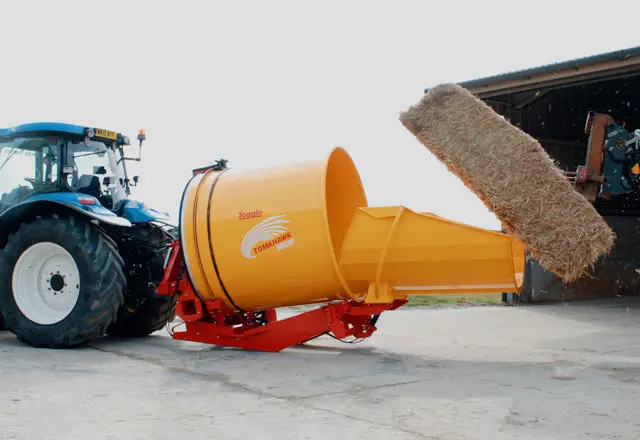 Teagle | Tomahawk Bale Blower | Model T505fsm | Width 80" | Bale Size Up To 62" | Horsepower 120Hp Minimum | For Tractors 1