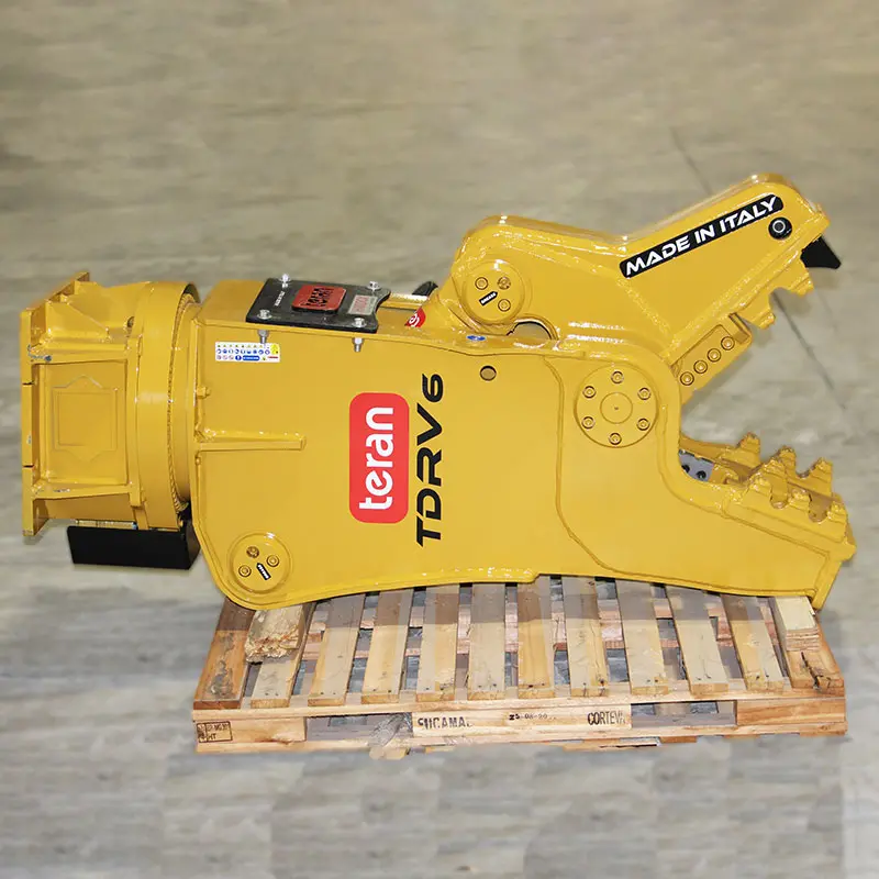 Teran 1455" Lbs Tdrv6 Rotating Pulverizer, Excavator Attach 1