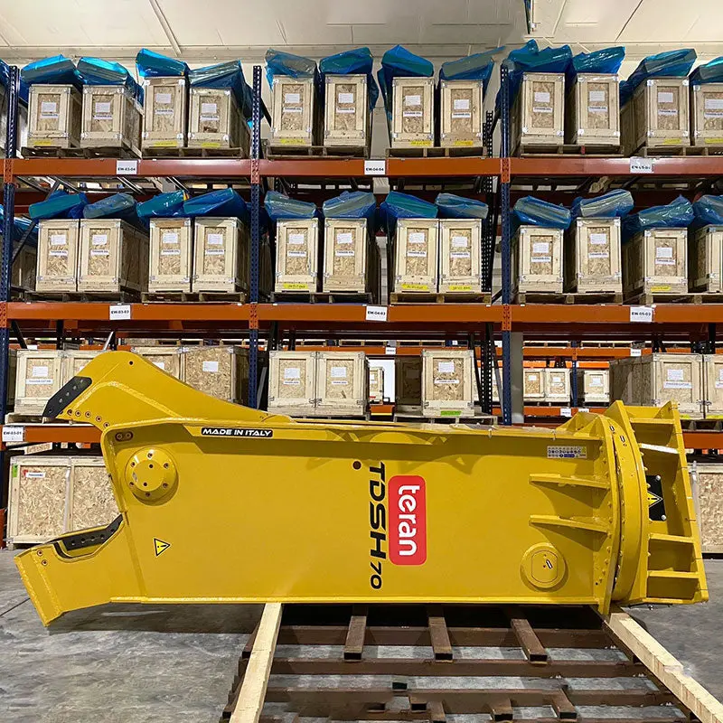 Teran 15212" Lbs Tdsh70 Rotating Shear With Aluminium Monohull, Excavator Attach 2