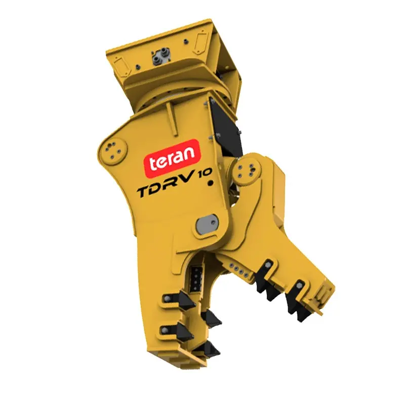 Teran 2436" Lbs Tdrv10 Rotating Pulverizer, Excavator Attach 1