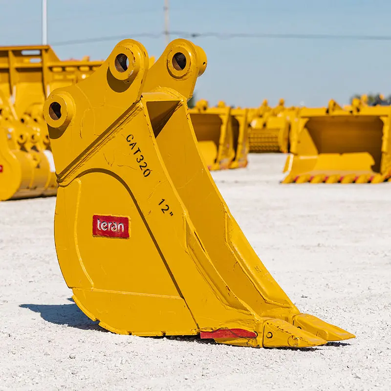 Teran Compact Excavator Bucket | Model Bkt-320 Hd | Digging Width 12" To  60" Inch | Capacity 0.15 To 1.20 Cubic Meters | For Excavators 1