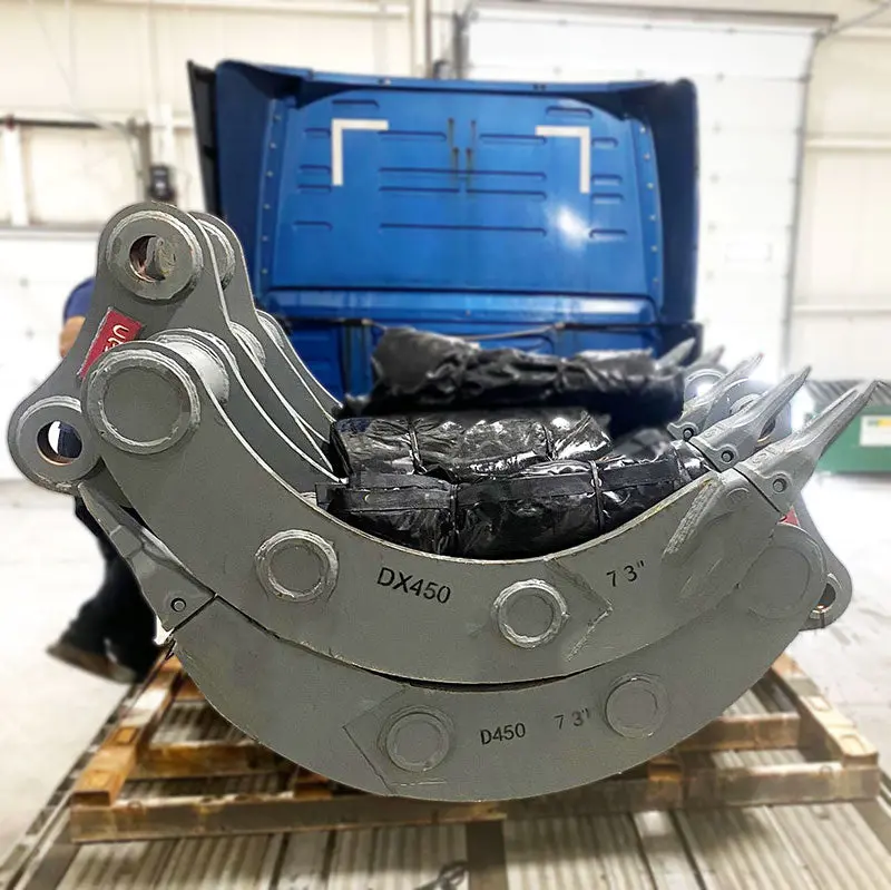 Teran Doosan Excavator Root Rake | Model Rake-Dx450 | Width 73" Inches | For Excavators 1