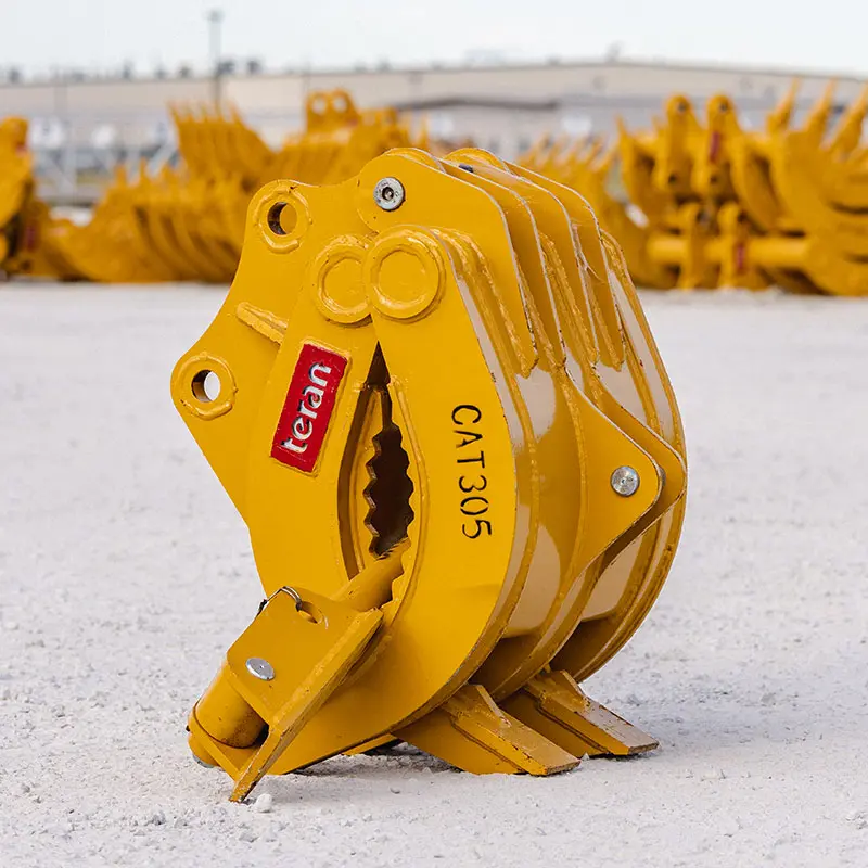 Teran Grapple Attachment | Model Grapple-305C25 | Grapple Attachment 25' With 45Mm Pins | Compatibility Cat 305C | For Excavators 1