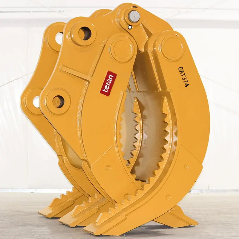 Teran Grapple Attachment | Model Grapple-374 | Bucket Size 66" Inch | Compatibility Cat 374 | For Excavators 1