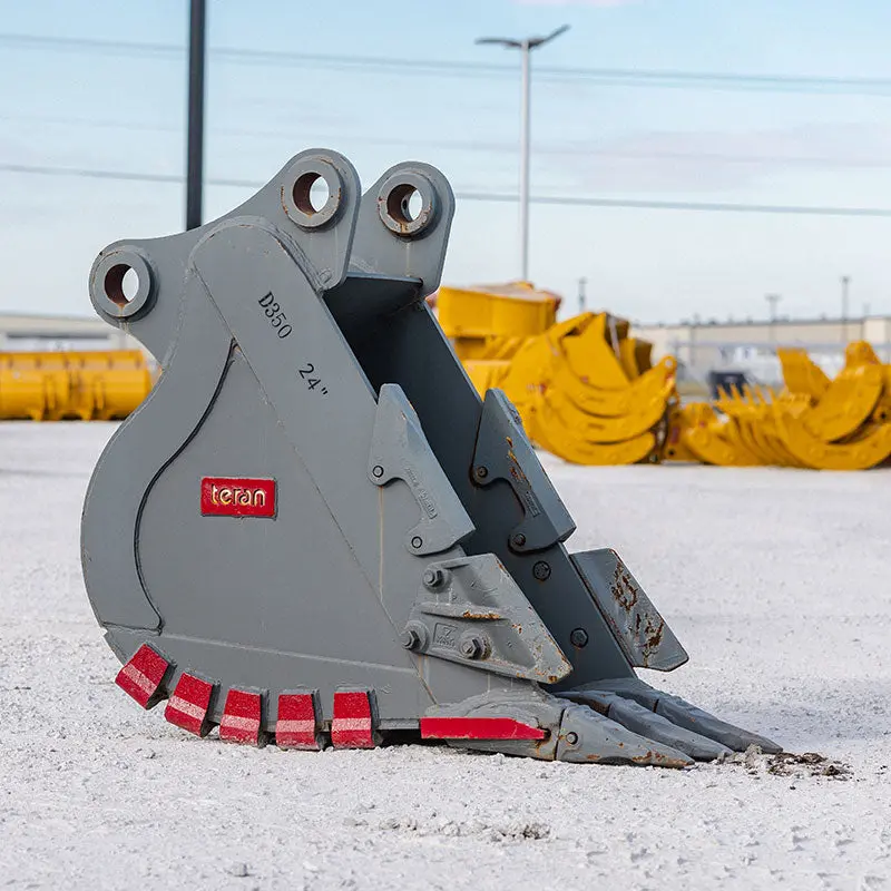 Teran Heavy-Duty Excavator Bucket | Model Bkt-Jd350 Hd | 24" To 66" Inch Digging | Capacity 0.54 To 1.80 Cubic Meters | For Excavators 2