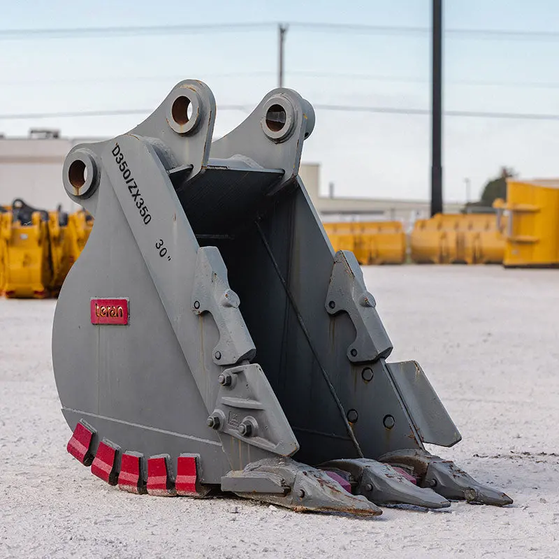 Teran Heavy-Duty Excavator Bucket | Model Bkt-Jd350 Hd | 24" To 66" Inch Digging | Capacity 0.54 To 1.80 Cubic Meters | For Excavators 3