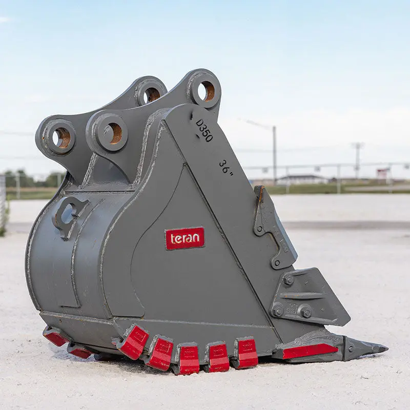 Teran Heavy-Duty Excavator Bucket | Model Bkt-Jd350 Hd | 24" To 66" Inch Digging | Capacity 0.54 To 1.80 Cubic Meters | For Excavators 6